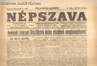 Népszava, 1919. április.  22. - A Magyarországi Szocialista Párt reggeli hivatalos lapja