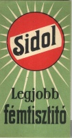 Sidol - Legjobb fémtisztító 
