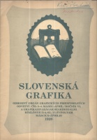 Slovenská Gafika, 1926. március-április/VI. évf. 3-4. sz.