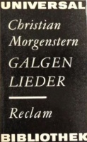 Morgenstein, Christian : Galgenlieder