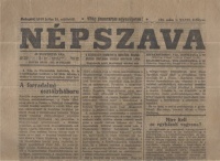 Népszava, 1919. julius 24. - A Szocialista-Kommunista Munkások Magyarországi Pártjának reggeli hivatalos lapja