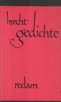 Brecht, Bertolt : Gedichte