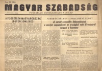 Magyar Szabadság - Független demokratikus napilap. 1.évf. 2.sz. 1956. nov. 1.
