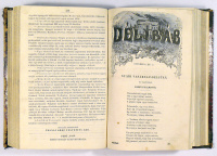 Délibáb - Nemzeti színházi lap. (1853. második félév bekötve)