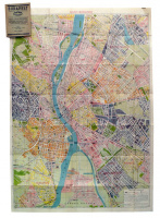 Nagy Budapest térképe útmutatóval
