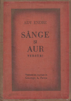 Ady Endre : Sange si aur Versuri (Román nyelvű kiadás)