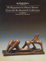 Sotheby's - 26 Maquettes by Henry Moore From the Bo Boustedt Collection