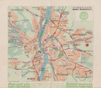 Szelnár Aladár : Nagy- Budapest [Térkép]