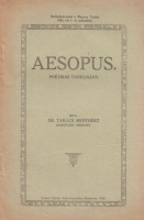 Takács Menyhért : Aesopus - poétikai tanulmány