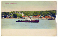 KIS-KŐSZEG [Kiskőszeg]. Hajó a Dunán. (1906)