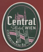 Central Hotel Wien  [Kofferanhänger]