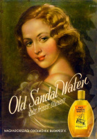 D. Szabó István (graf.) : Old Sandal Water [kölnivíz] - üdit, frissit, illatosít