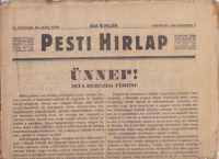 Pesti Hirlap, 1938. november 3. - 