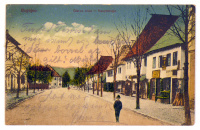 BUGOJNO. Olavna ulica. Hauptstrasse. Fő utca. (1929)