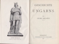 Balanyi, Georg : Geschichte Ungarns