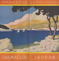 Wagula, Hanns (graf.) : Dalmacija Jadran - Makarska. Jugoslavija. [Photobrochure]