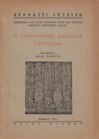 Gaál Károly (összegyűjt.) : A csíkmenasági pásztorok fafaragása