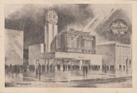 Standard Villamossági R.T. pavillonja az 1940. évi Bpesti Nemzetközi Vásáron - Tervezte: Gebhardt Béla építőművész