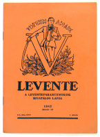 Levente - A leventeparancsnokok hivatalos lapja 1942. január
