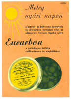 Eucarbon  - Enyhe hashajtó és adsorptív bélfertőtlenítő.  Magyar gyártmány!