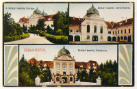 GÖDÖLLŐ - A királyi kastély. 3 képes. (1928)