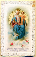 075. : [Szűz Mária a kis Jézussal] „Isteni irgalmasság anyja…”