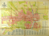 Miskolc thj. város térképe