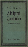 Nietzsche, Friedrich : Also sprach Zarathustra