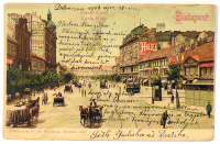 Budapest. Károly körút - Karls Ring. (1906)