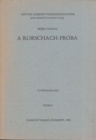 Mérei Ferenc : A Rorschach-próba - Egységes jegyzet