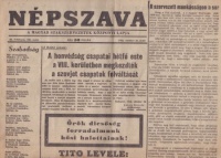Népszava, 1956 október 30.