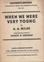 Milne, A. A. : When we were very young