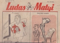 Gádor Béla (főszerk.) : Ludas Matyi. XII. évf. 43. szám 1956 október 25.