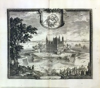 Pufendorf, Samuel, Freiherr von [történész] - Dahlbergh, Erik Jönsson [rajzoló, metsző] : Delineatio Arcis Cronenburgensis - 1697
