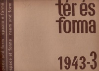 Tér és Forma. 1943-3; XVI. évf.