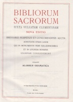 Bibliorum Sacrorum - Nova Editio