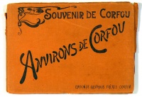 Anvirons de Corfou - Souvenir de Corfou.  [Korfu és környéke, ca. 1900, leporello] 