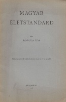 Bobula Ida : Magyar életstandard [Dedikált példány]