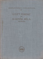 Szabolcsi Bence - Bartha Dénes (szerk.) : Liszt Ferenc és Bartók Béla emlékére