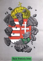 Orosz István : MDF, Magyar Demokrata Fórum  választási plakát 1990. 