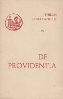 Philon, D' Alexandrie : De providentia I et II