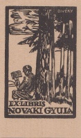 Divéky József (1887-1951) : Ex libris Nováki Gyula
