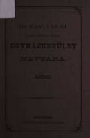 A Dunáninneni Ágost. Hitvall. Evang. Egyházkerület névtára. 1866.
