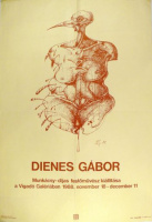 Dienes Gábor (graf.) : Dienes Gábor - Munkácsy-díjas festőművész kiállítása. [Budapest], Vigadó Galéria, 1988.