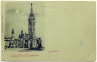 Üdvözlet Budapestről. Mátyástemplom. Mathiaskirche