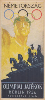 Würbel, Franz (graf.) : Németország - Olimpiai Játékok Berlin 1936 augusztus 1-16-ig