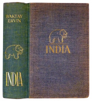 Baktay Ervin : India. India múltja és jelene, vallásai, népélete, városai, tájai és műalkotásai. 1-2. kötet egybekötve.