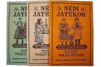Volly István (szerk.) : Népi játékok. I–III. kötet.