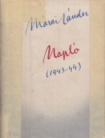 Márai Sándor : Napló (1943-1944) [Első kiadás]