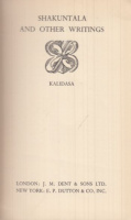 Kalidasa : Shakuntala and Other Writings